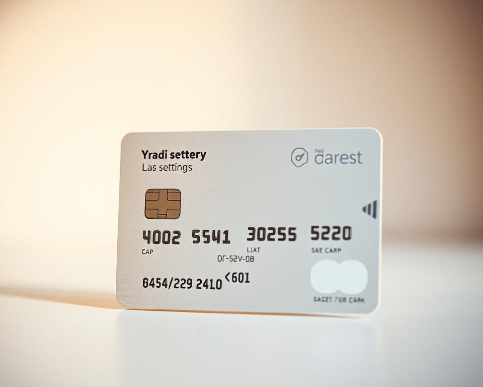 Prepaid-Kreditkarte Kontrollfunktionen