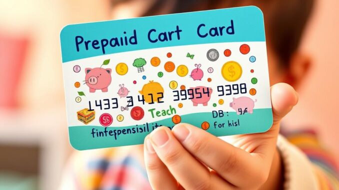 Prepaid-Kreditkarte für Kinder