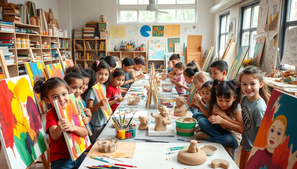 Kunstprogramme für Kinder