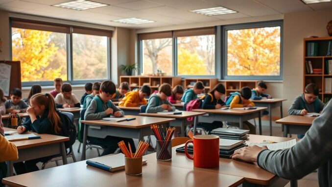 Morgenroutine Schule