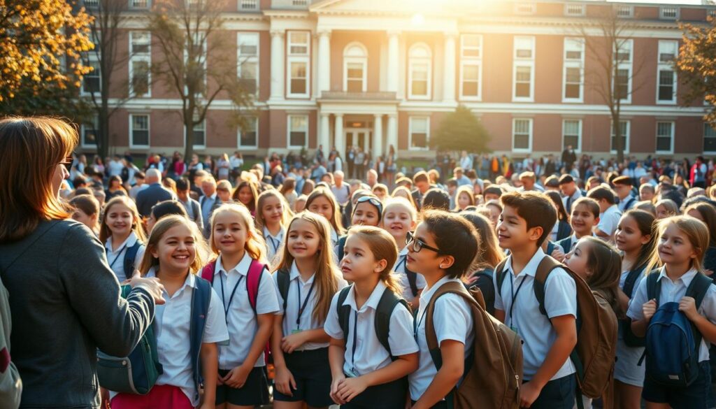 Schulanfang und Erwartungen